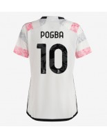 Juventus Paul Pogba #10 Venkovní Dres pro Dámské 2023-24 Krátký Rukáv
